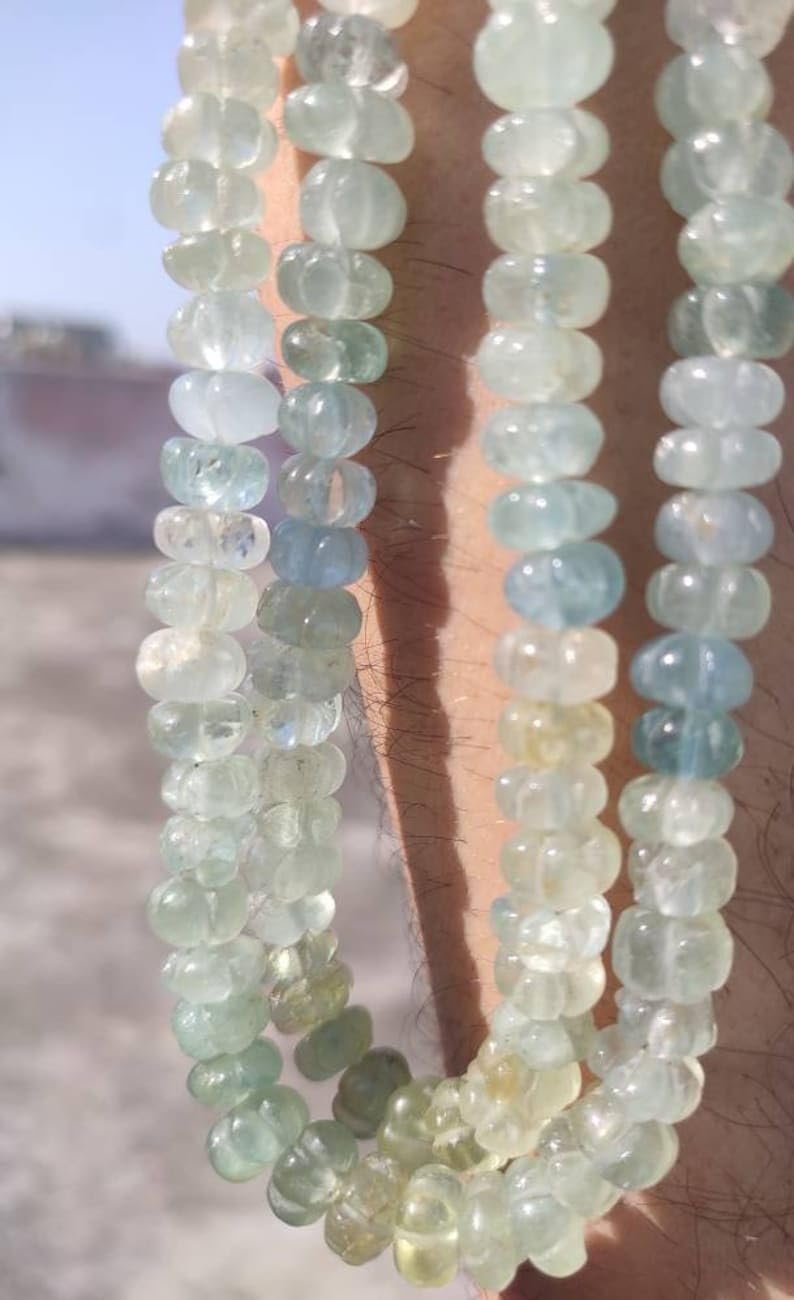 Бусины Резной Арбуз гладкие бусины 9-10 мм нить длиной 20 см для изготовления ювелирных изделий из драгоценных камней для ожерелья браслета, фото №1