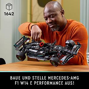 LEGO Technic Mercedes-AMG F1 W14 E Performance - Подарок на День отца для папы - Модель для коллекционирования - Набор для автоспорта для взрослых - Модель гоночного автомобиля Формулы-1 для выставки 42171 synthetic.ua - Фото 1