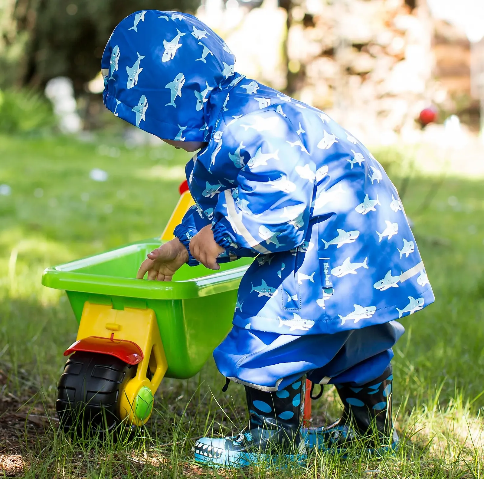 Комплект дощовика Playshoes: штани та куртка, фото №6