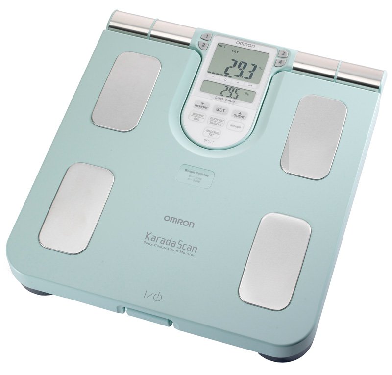 Весы-анализаторы OMRON BF-511 (HBF-511-T-E) / Бирюзовый, фото №1