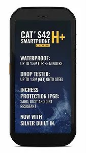 Купити Смартфон Caterpillar CAT S42 H+ Dual SIM 3/32GB Black - Фото 1 Смартфон Caterpillar CAT S42 H+ Dual SIM 3/32GB Black - Фото 1