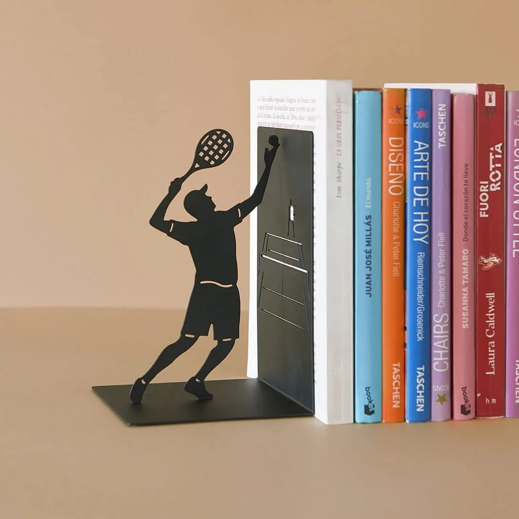 Держатель для Книг balvi Match Ball Черный, в форме Т, фото №10
