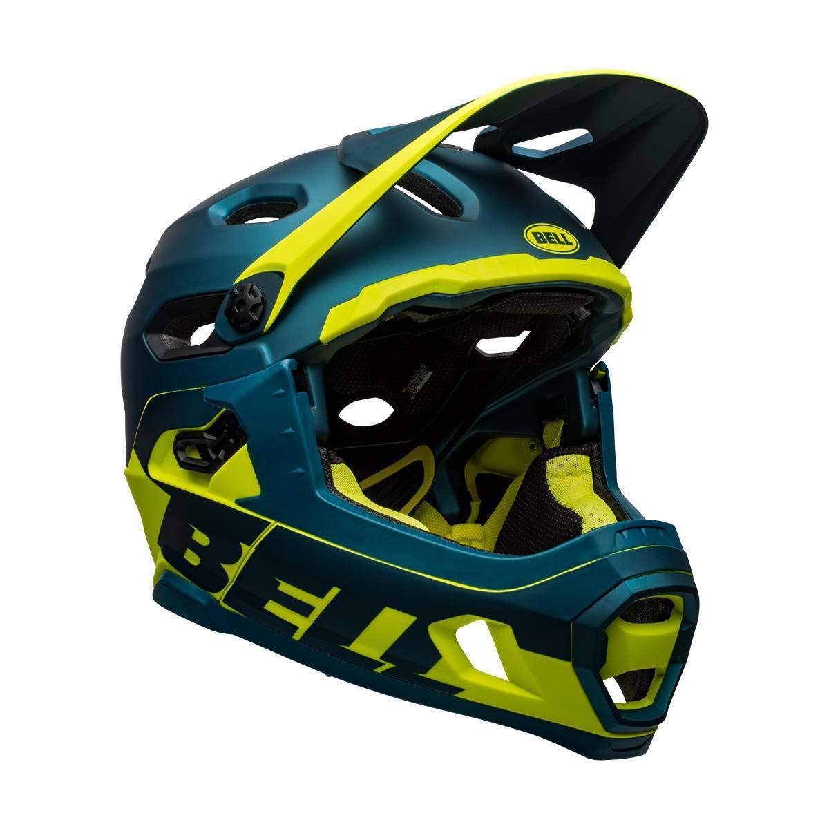 Шолом Bell Super DH Mips Matte/Gloss Blue/Hi-Viz, S, 52-56 см, фото №7