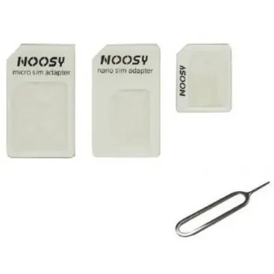 Адаптер для SIM-карт NOOSY Adapter Nano SIM for all size 19712 15514, фото №2