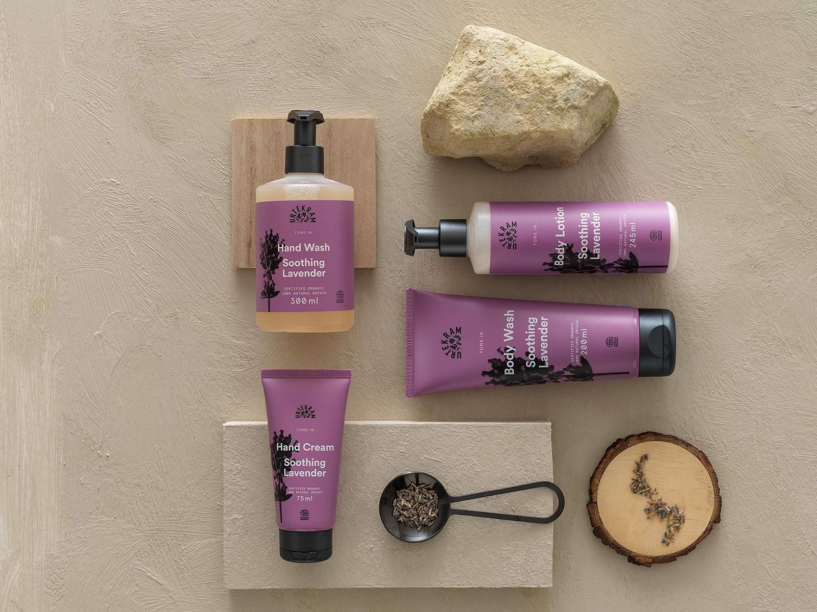 Лосьйон для миття Urtekram Soothing Lavender для всіх типів шкіри заспокійлива лаванда, 2x200 мл, веганський, органічний, фото №3