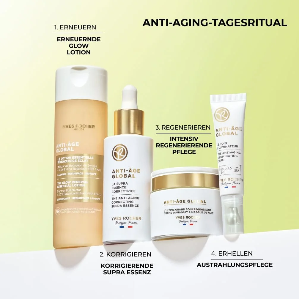 Лосьйон Yves Rocher Renewing Essential Для сяйва шкіри - Anti-Ageing ефект - Для всіх типів шкіри 122 мл, фото №5