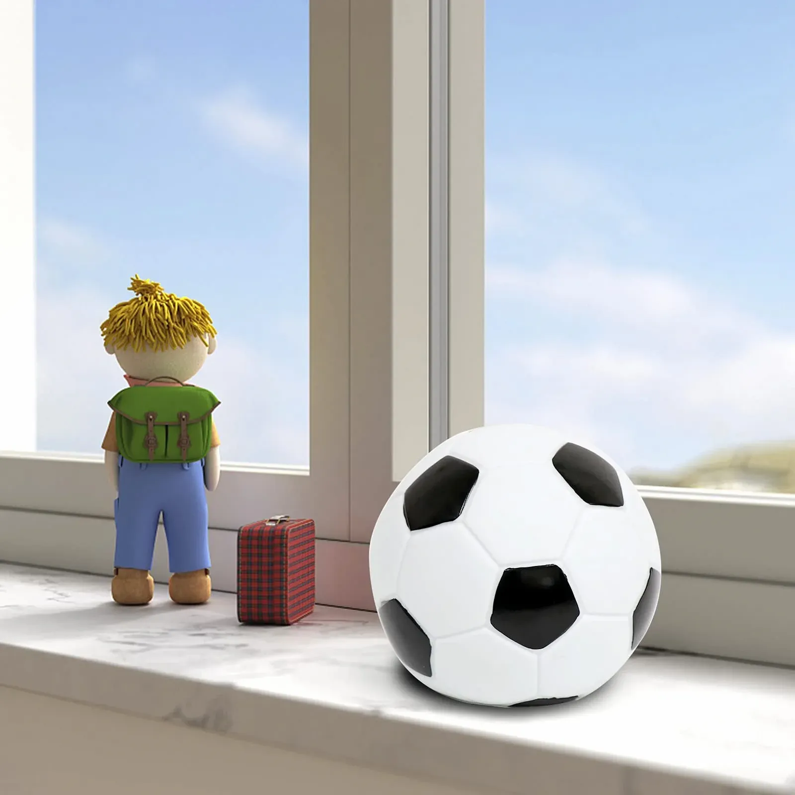Скарбничка дитяча Футбольний м'яч емальована ударостійка Football, фото №7