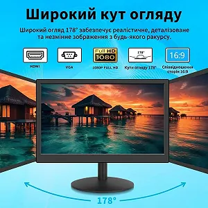 Монитор портативный 15" KCR TP-15 Full HD IPS 75 Гц synthetic.ua - Фото 1