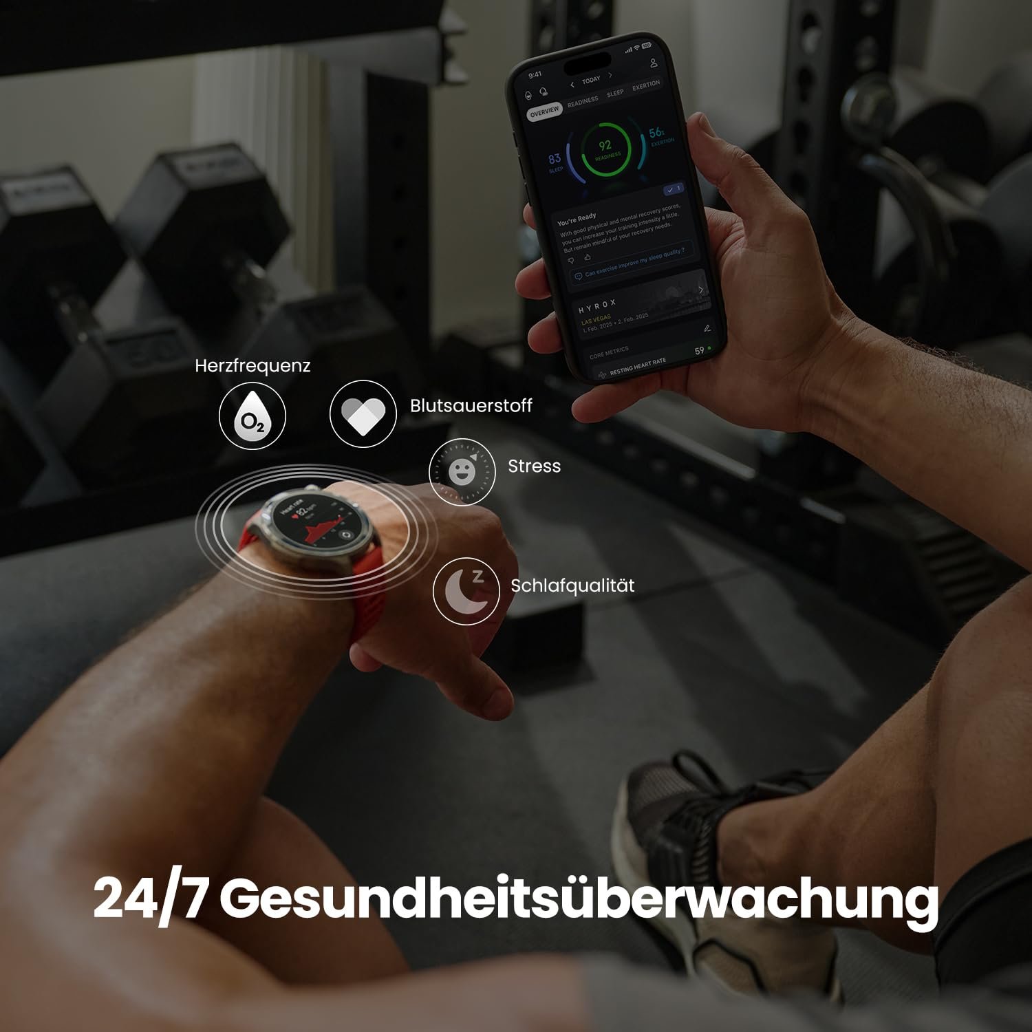Смарт-годинник Amazfit Balance 2 47 мм, AMOLED 1.5 дюйма, сапфірове скло, фото №6