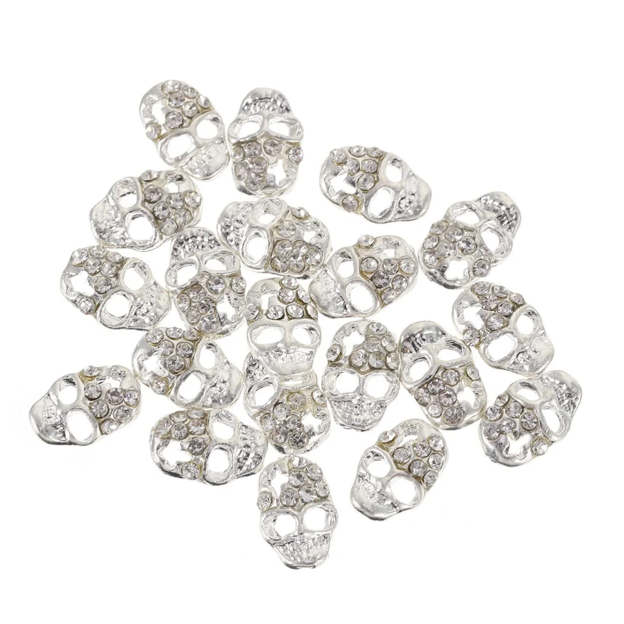 Череп Стразы для ногтей FOMIYES 40 шт. Хэллоуин, фото №5