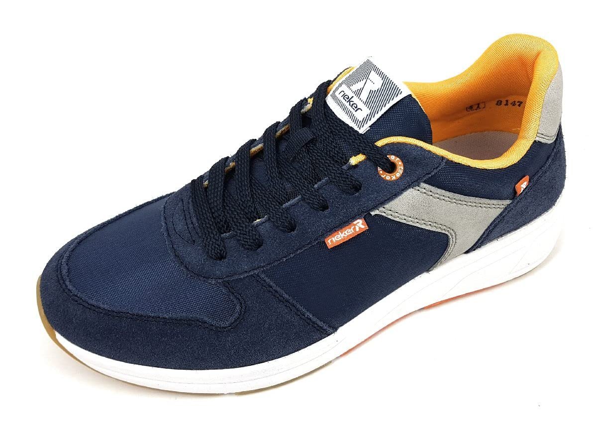 Кросівки Rieker Синій синтетичний 44 EU, фото №3