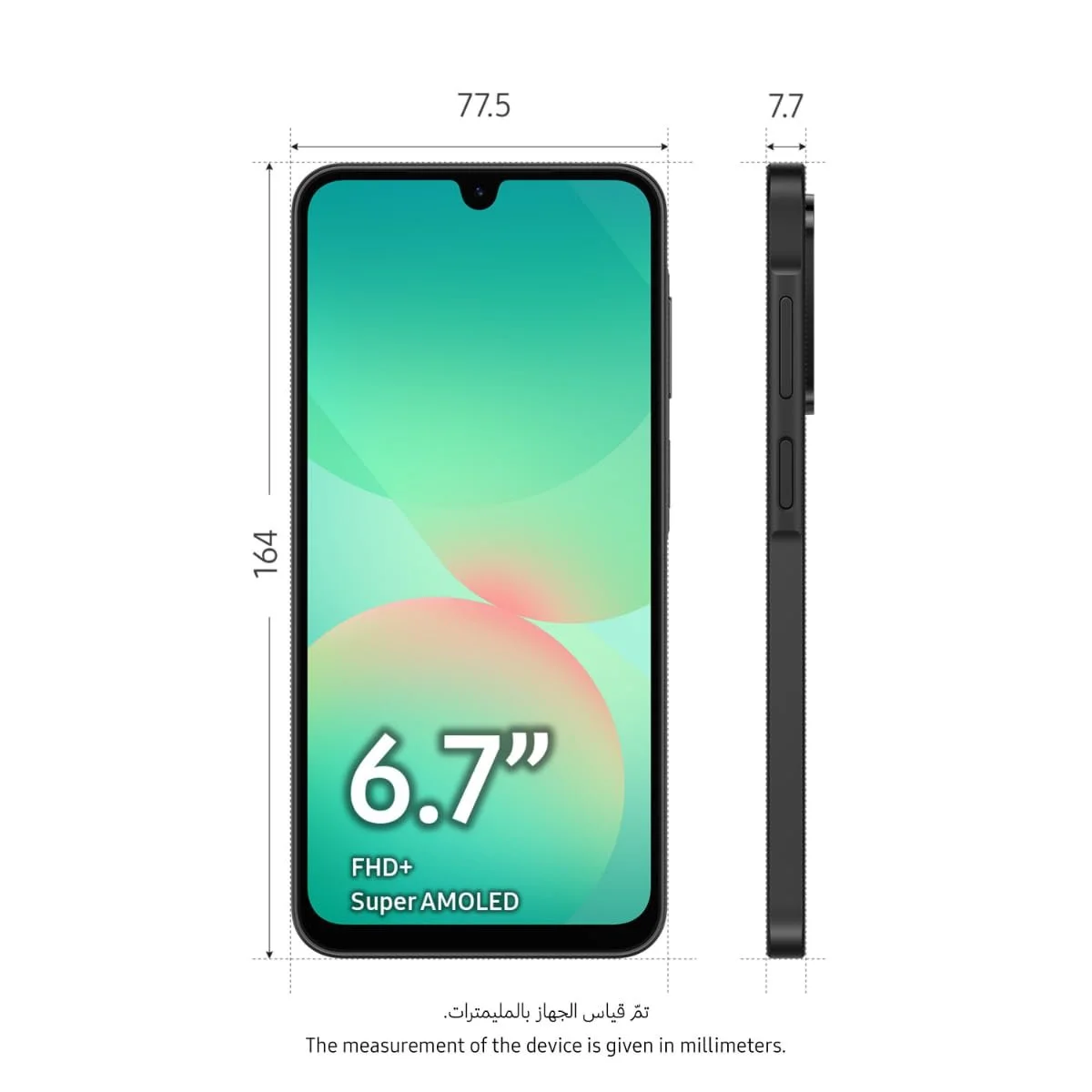Смартфон Samsung Galaxy A26 5G Dual SIM 256GB 8GB RAM Black, фото №2