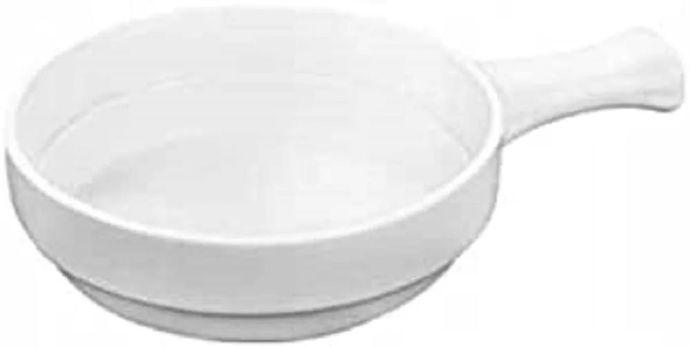 Форма для запекания Wilmax WL-997013/A с ручкой 450 мл Белая, фото №1