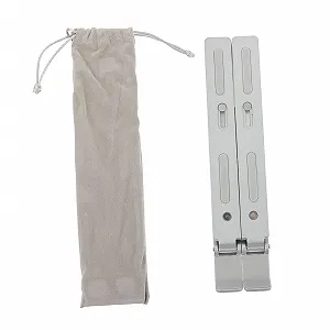 Складная Подставка для Ноутбука из высококачественного материала для игр, видео, работы и чтения. Улучшенный теплоотвод. Легко складывается. - Фото 1