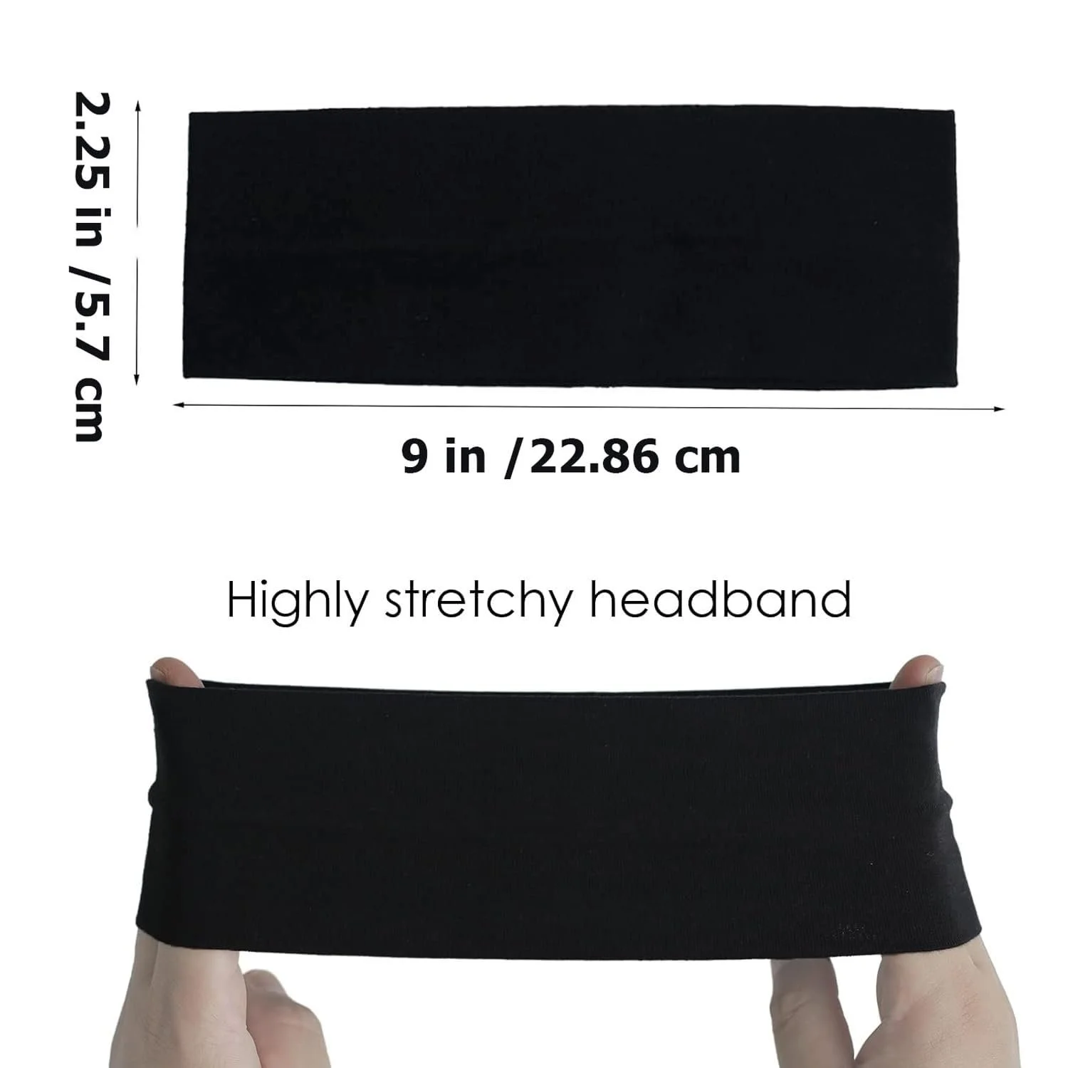 Пов'язка на голову 5 см Унісекс М'яка Еластична, фото №2