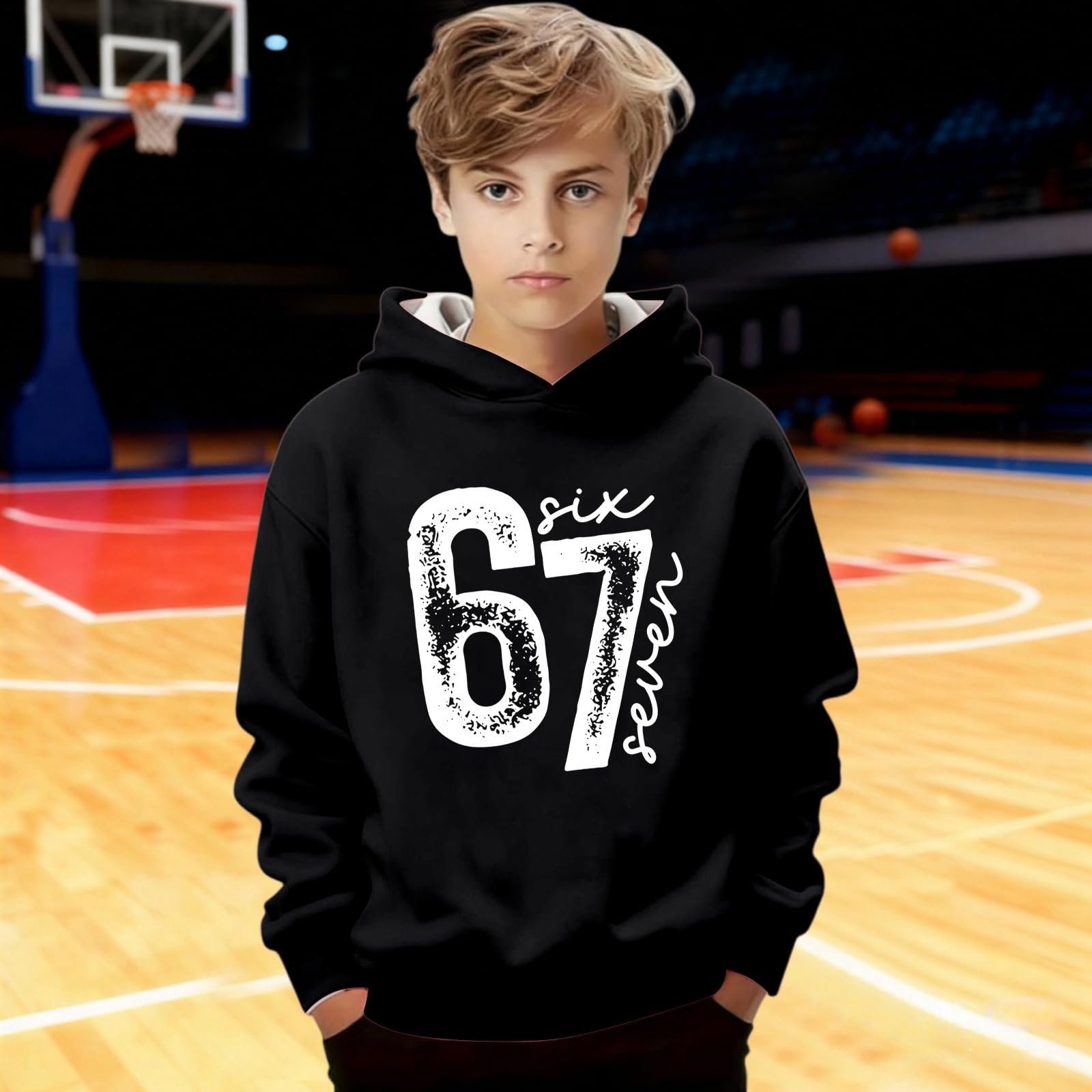 Худи SixSeven 67 для детей, фото №2