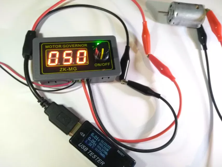 ШІМ регулятор 150W з дисплеєм 5-30V PWM ZK-MG, фото №4