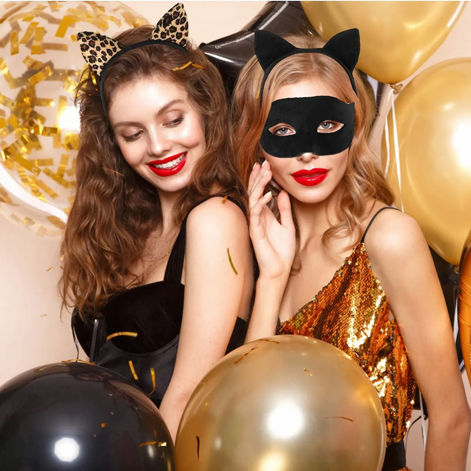 Обруч для голови з котячими вушками, фото №3