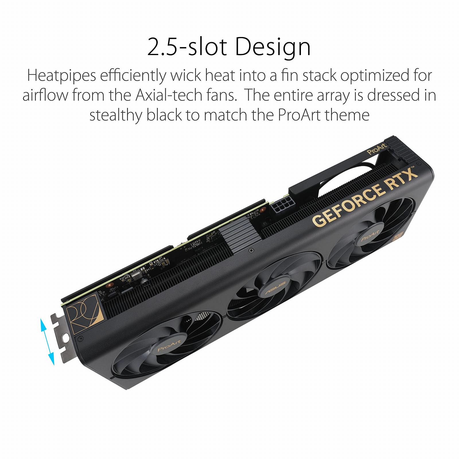 Відеокарта ASUS ProArt GeForce RTX 4060 Ti OC Edition 16 ГБ GDDR6 Gaming, фото №3