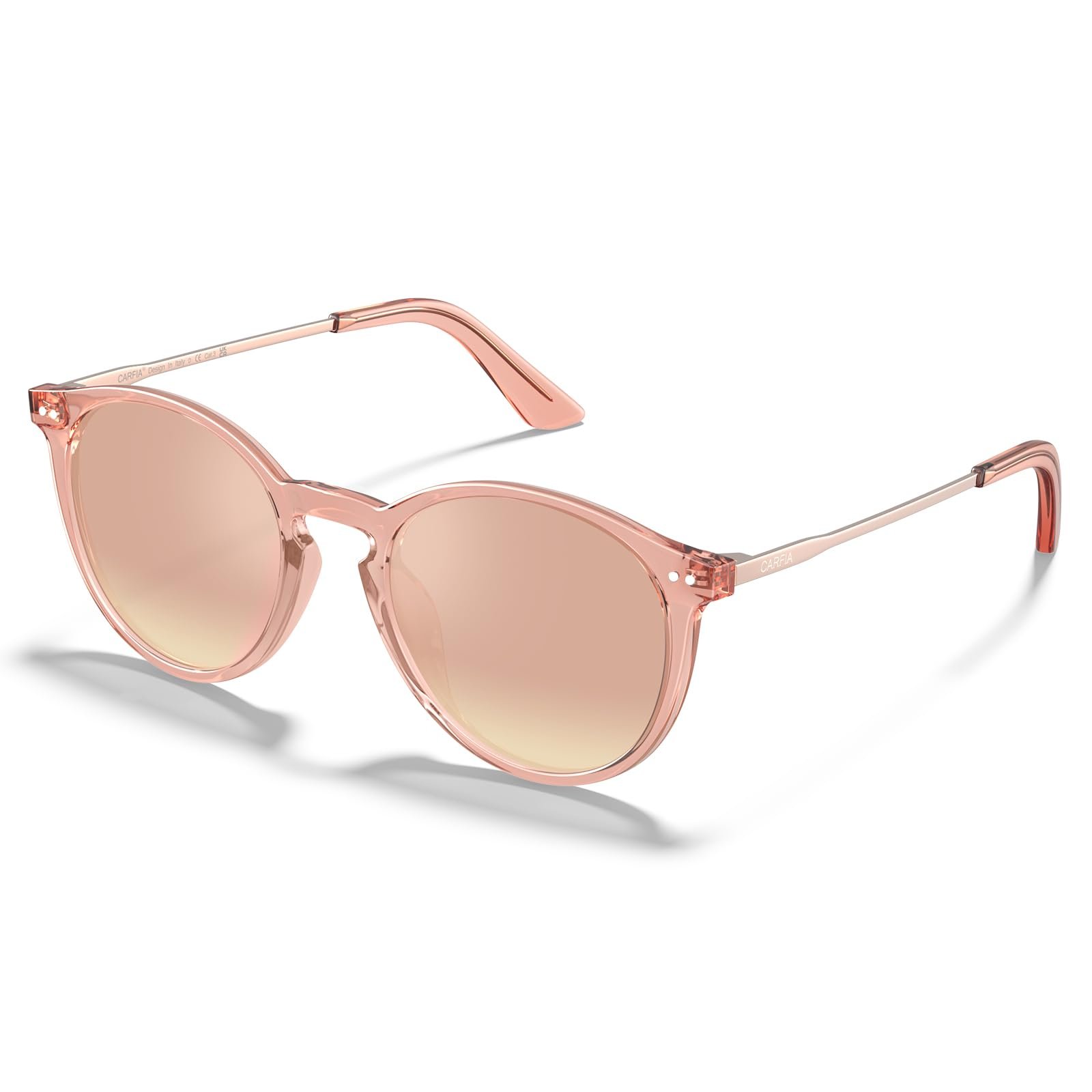 Сонцезахисні окуляри круглі CARFIA Поляризовані UV400 захист Ретро Вінтажні Поляризовані, фото №8 Сонцезахисні окуляри круглі CARFIA Поляризовані UV400 захист Ретро Вінтажні Поляризовані, фото №8