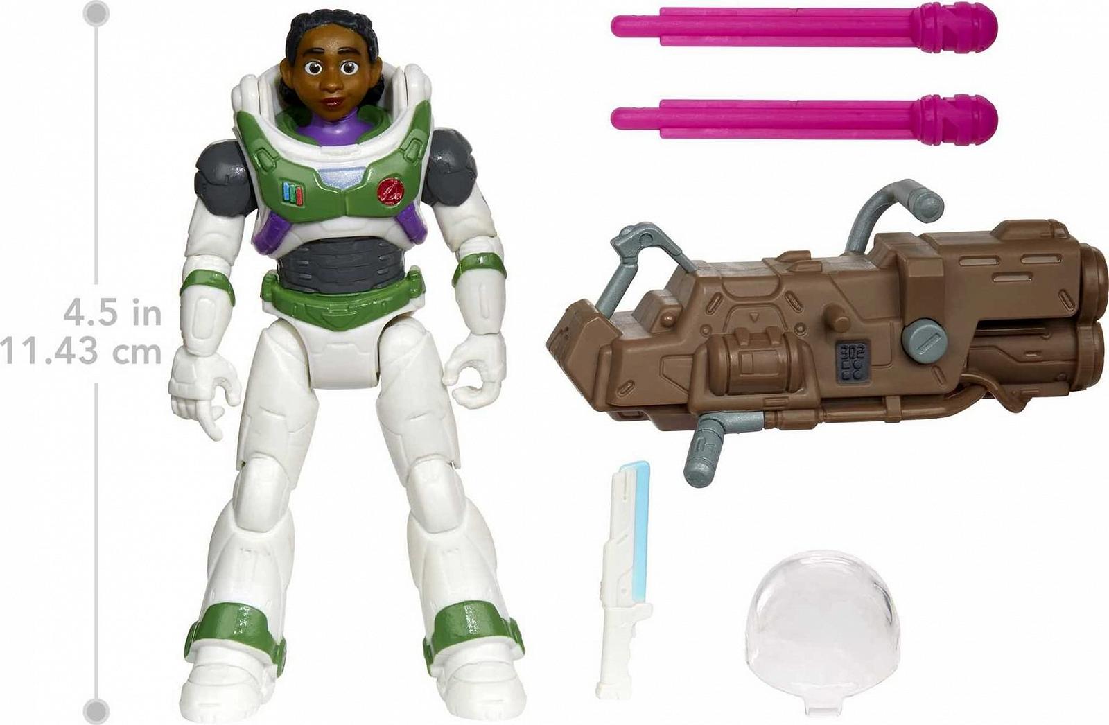 Фігурка Іззі Готорн Disney Pixar серії Mission Equipped Buzz Lightyear з 12 рухомими суглобами, лазерною атакою та аксесуарами, фото №3
