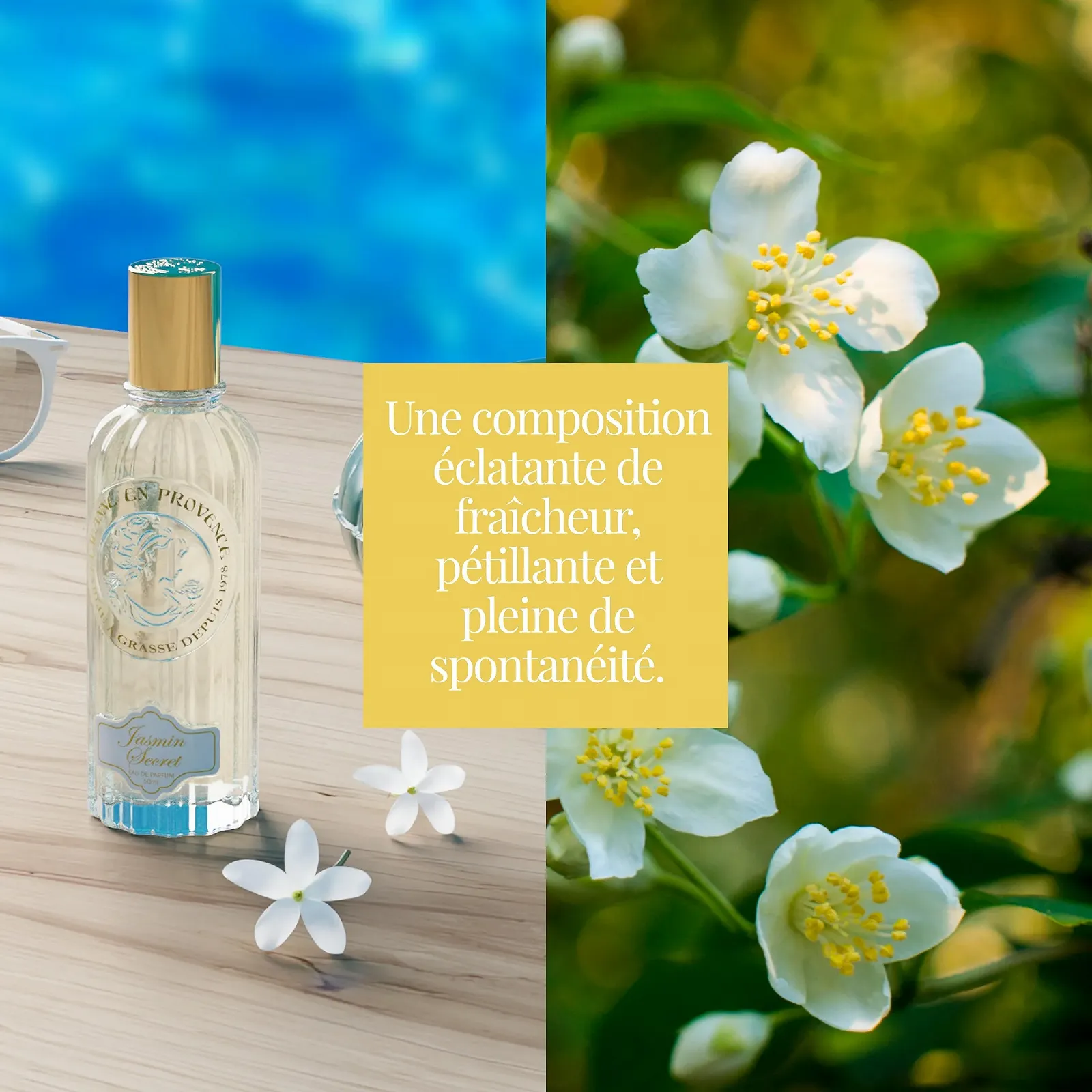 Парфюмированная вода JEANNE EN PROVENCE Jasmin Secret Жасмин 60 мл, фото №4 Парфюмированная вода JEANNE EN PROVENCE Jasmin Secret Жасмин 60 мл, фото №4