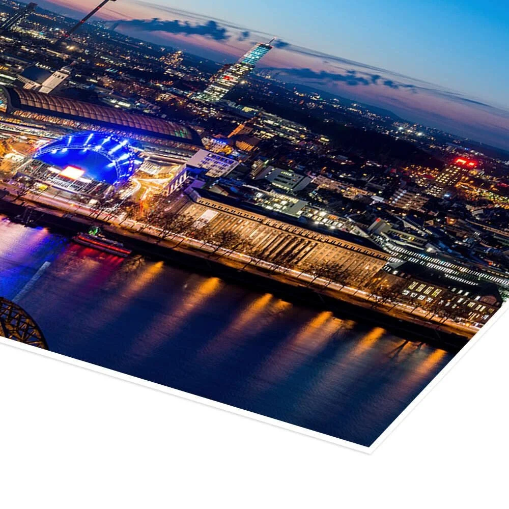 Постер Euregiophoto Cologne Skyline 180 x 60 см, фото №3