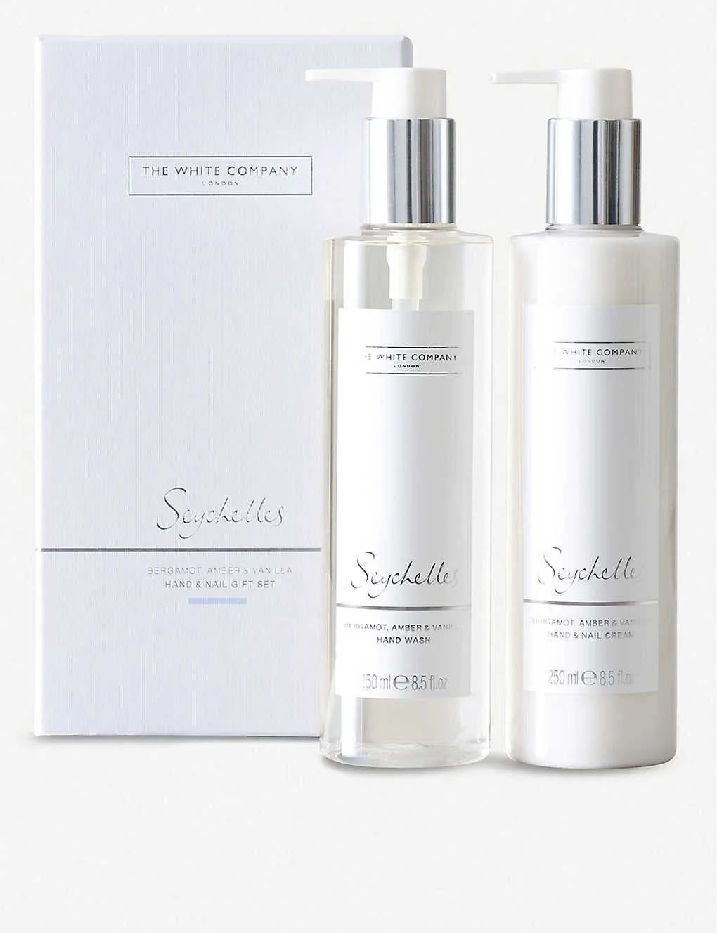 Набір для рук та нігтів The White Company Seychelles Bergamot, Amber and Vanilla, фото №1