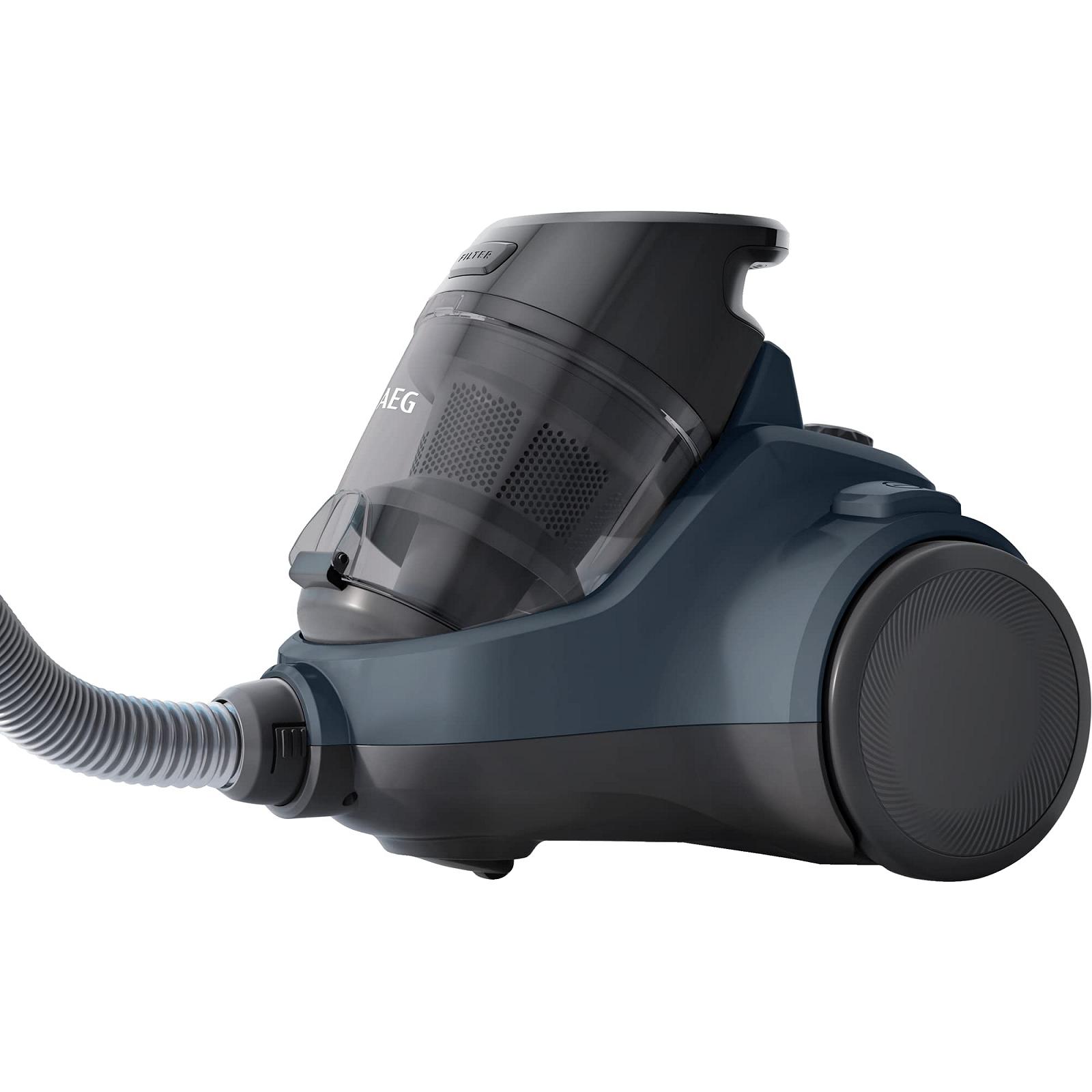 Пилосос AEG LX5-2-4DB без мішка 750 Вт радіус роботи 7 м для твердих і коврових підлог 360° переднє колесо Denim Blue, фото №7
