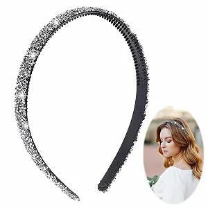 Обруч для волос Стразы для женщин - Фото 1