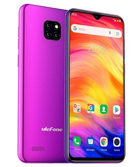 Смартфон 6.1" Ulefone Note 7 1/16Gb 3G 2-SIM 8/5Мп 4 ядра Android9 Purple, фото №3