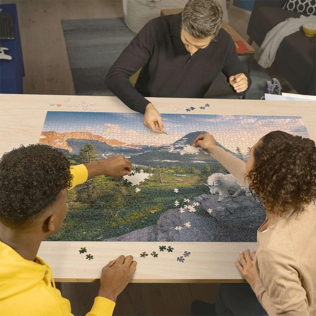 Пазл Ravensburger 12000809 Almbock with Baby 2000 деталей, фото №3 Пазл Ravensburger 12000809 Almbock with Baby 2000 деталей, фото №3