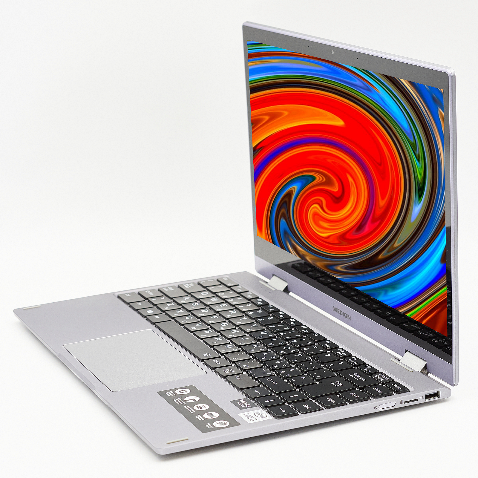 Ноутбук-планшет Medion S14405 YOGA Intel Core i3-10110U ОЗУ 4 ГБ SSD 512 ГБ Intel UHD Graphics подсветка клавиатуры 14 дюймов, фото №4