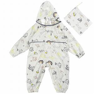 Дождевик Детский Водонепроницаемый Унисекс Мягкая Ткань Переходная Куртка Защита от солнца Большие Размеры Дождевик для Девочек и Мальчиков - Фото 1