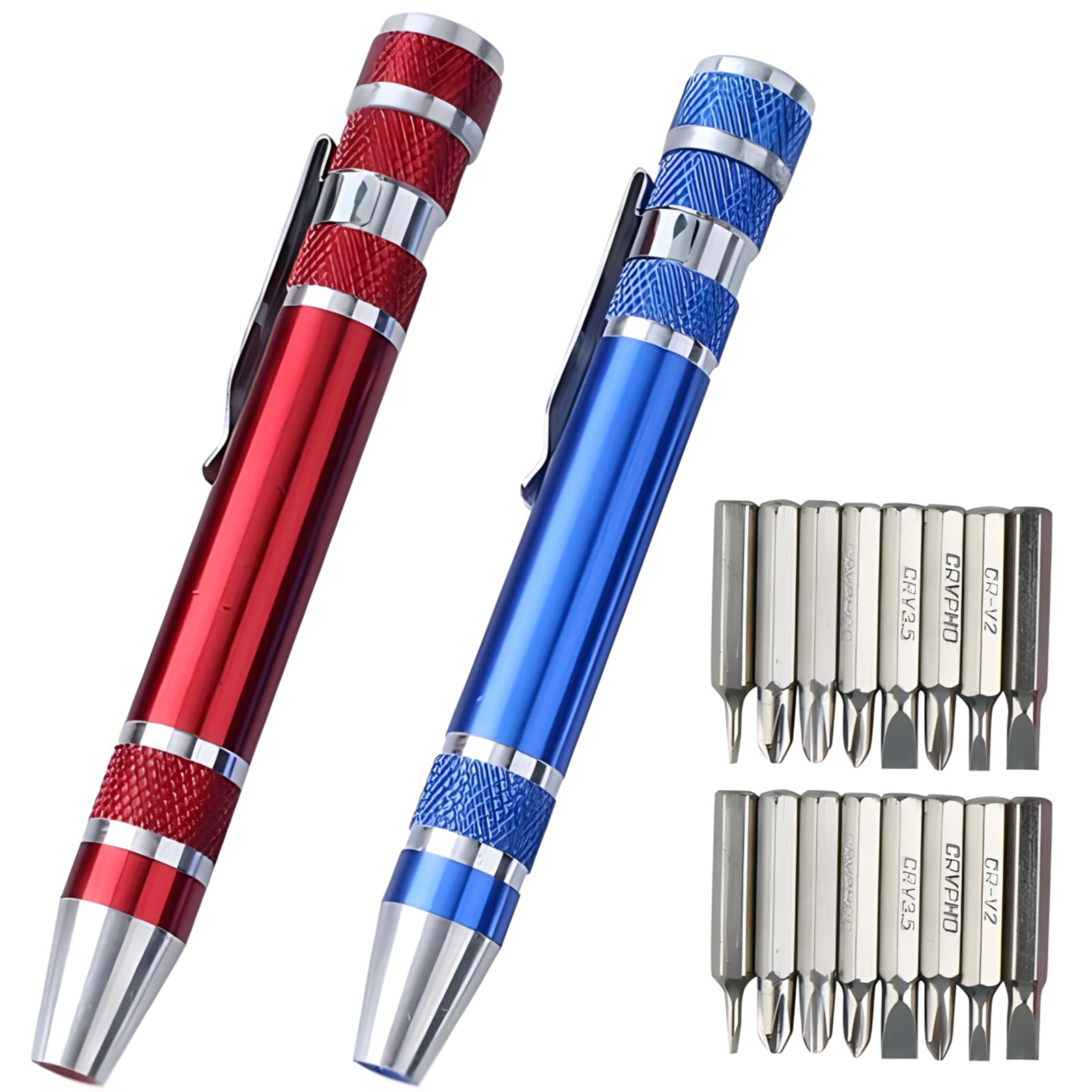 Набор отверток behone 2 sets Red + Blue, фото №1