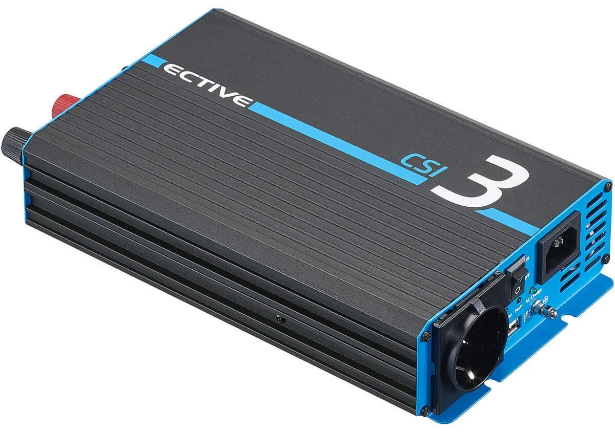 Инвертор ECTIVE CSI / 300 Вт / Чистая синусоида / 12В / 230В / UPS / NVS, фото №3