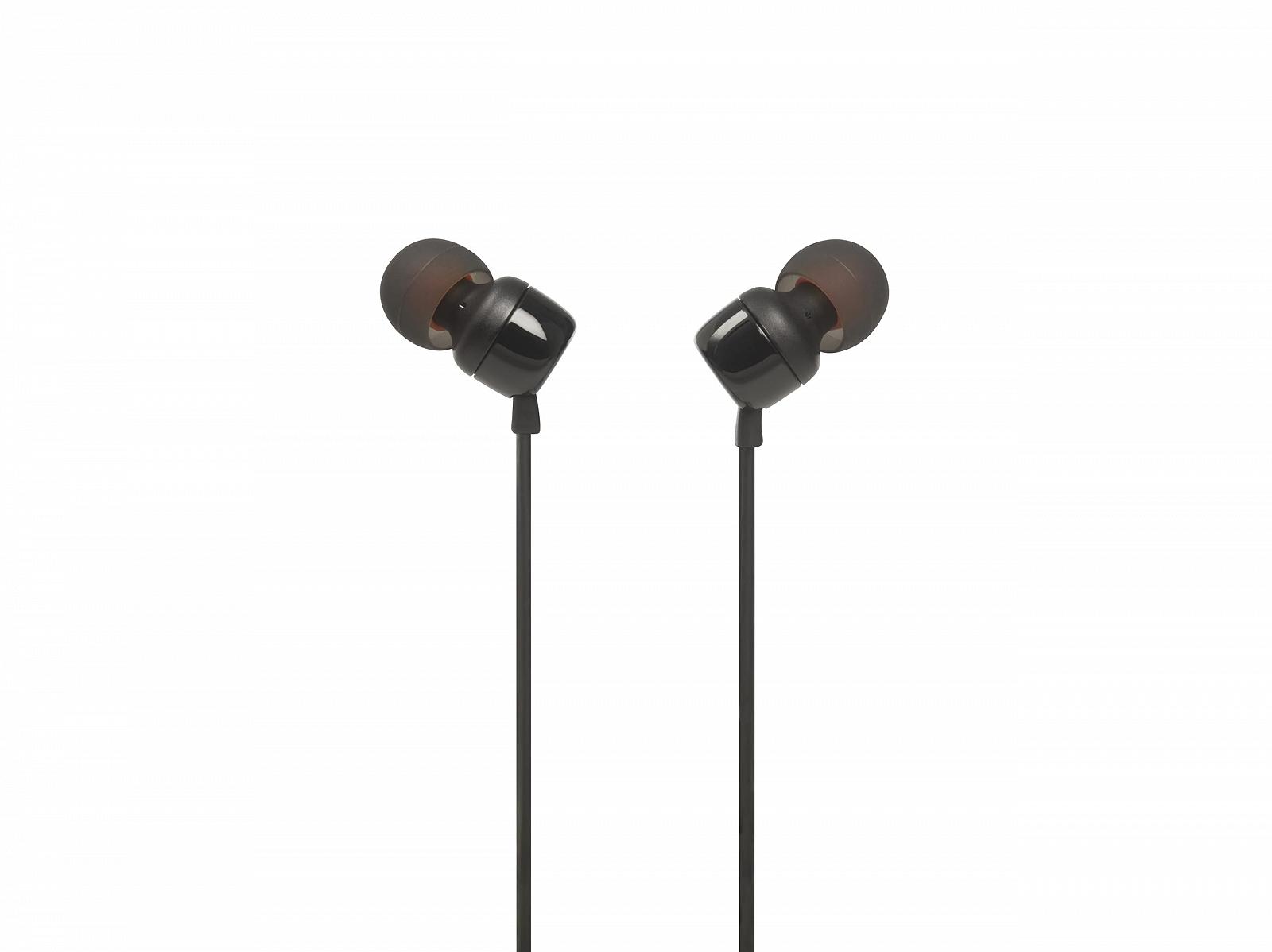 Навушники JBL Tune 110 In-Ear Чорний, фото №1