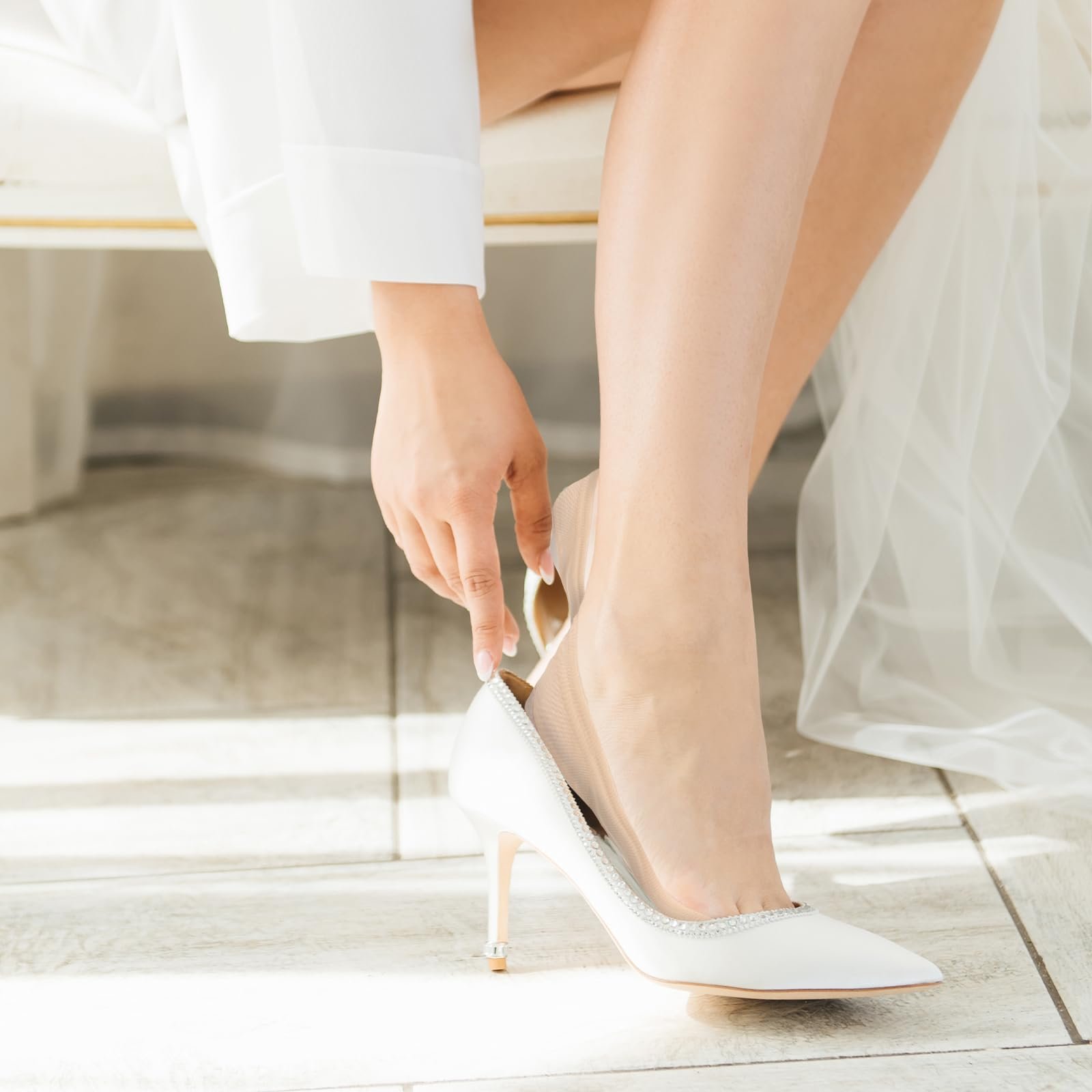 Носки-следки Non-Slip Silicone Invisible для женщин, легкие, для кроссовок, полиэстеровые, для деловой и повседневной обуви, 4 пары, черный цвет кожи, фото №3