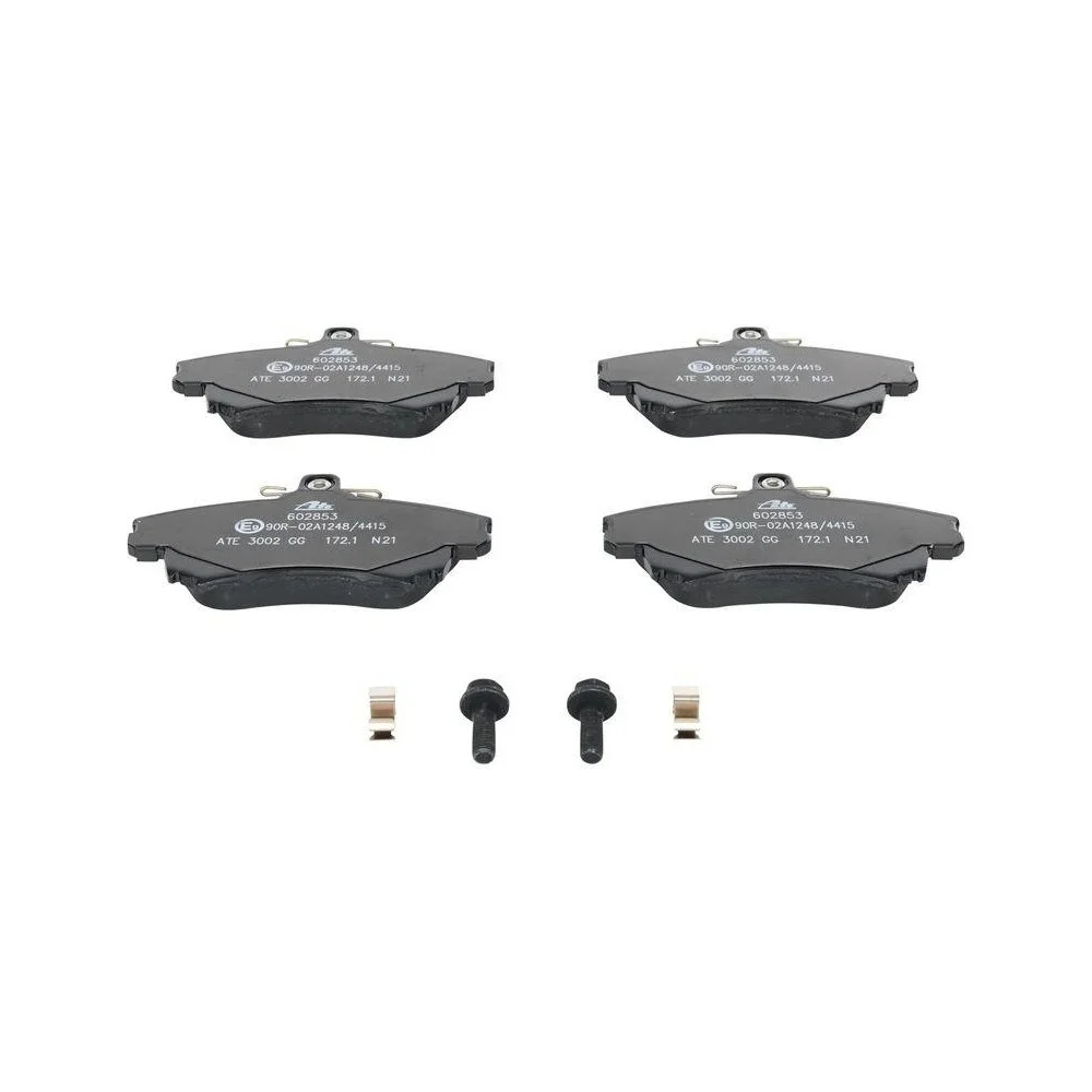 Комплект гальмівних колодок, дискове гальмо ATE 13.0460-2853.2 для MITSUBISHI VOLVO, фото №1