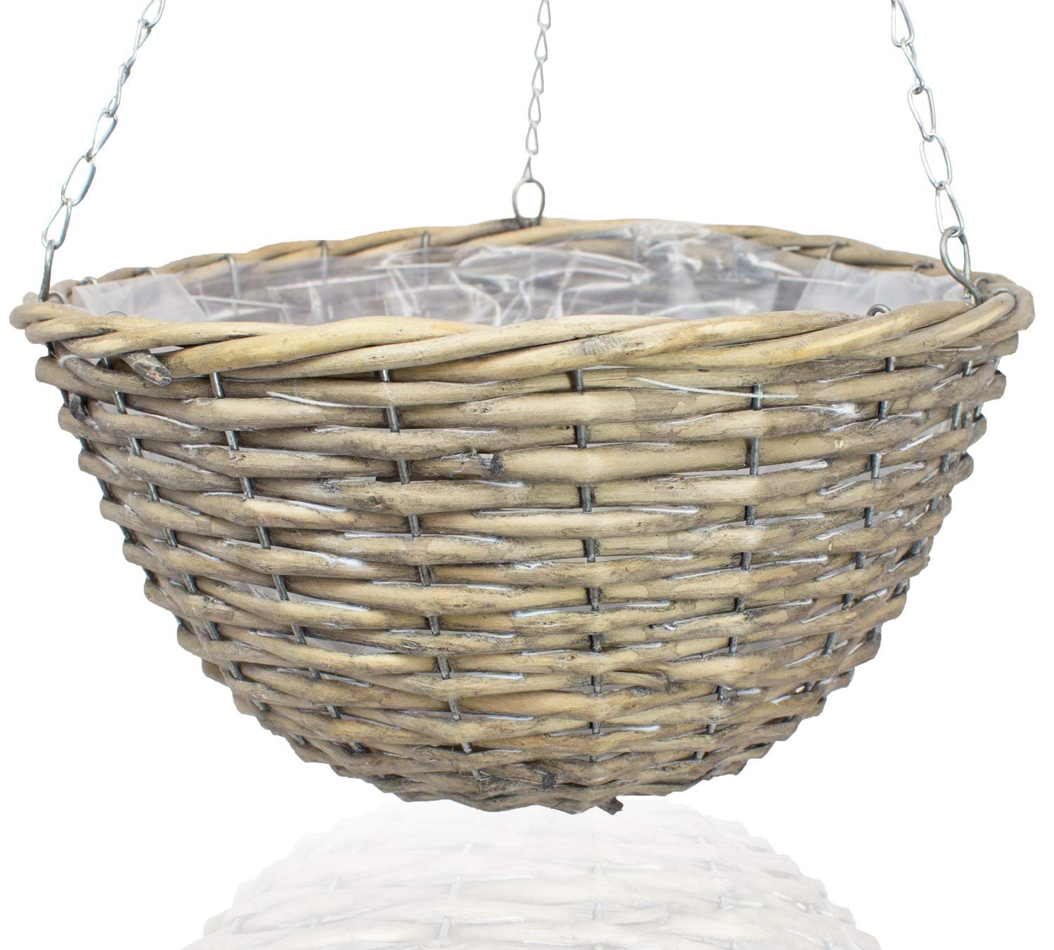 Кошик для рослин Tunis Верба 30 см Натуральний, фото №1