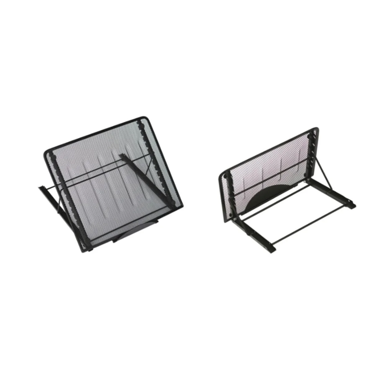 Регульована складна підставка для планшета/ноутбука DOITOOL з міцного матеріалу, регульована, компактна, легка в транспортуванні, для столу та подорожей, чорна, фото №1