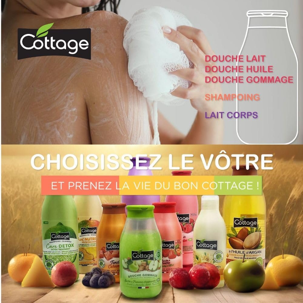 Набір гелів для душу Cottage Special Offer Set 12 шт. (10 x 250 мл + 2 x 270 мл), фото №6
