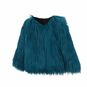 Куртка зі штучного хутра Жіноча Коротка - Фото 1