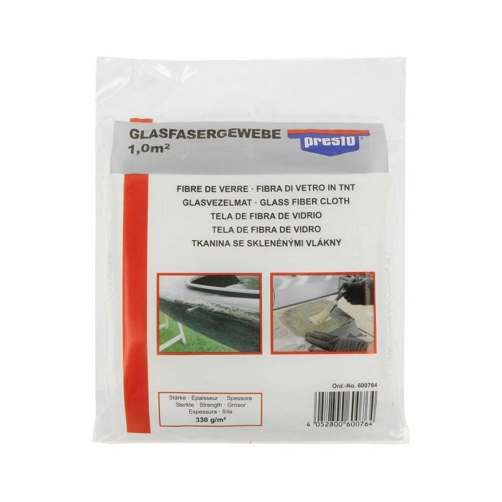 Стекловолоконная шпаклевка PRESTO 600764 лента из стеклоткани 1 м², фото №2