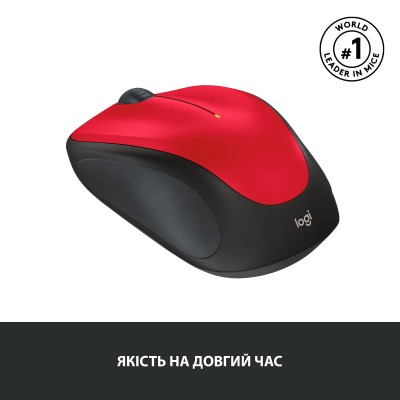 Мышка Logitech M235 Red (910-002496), фото №4 Мышка Logitech M235 Red (910-002496), фото №4