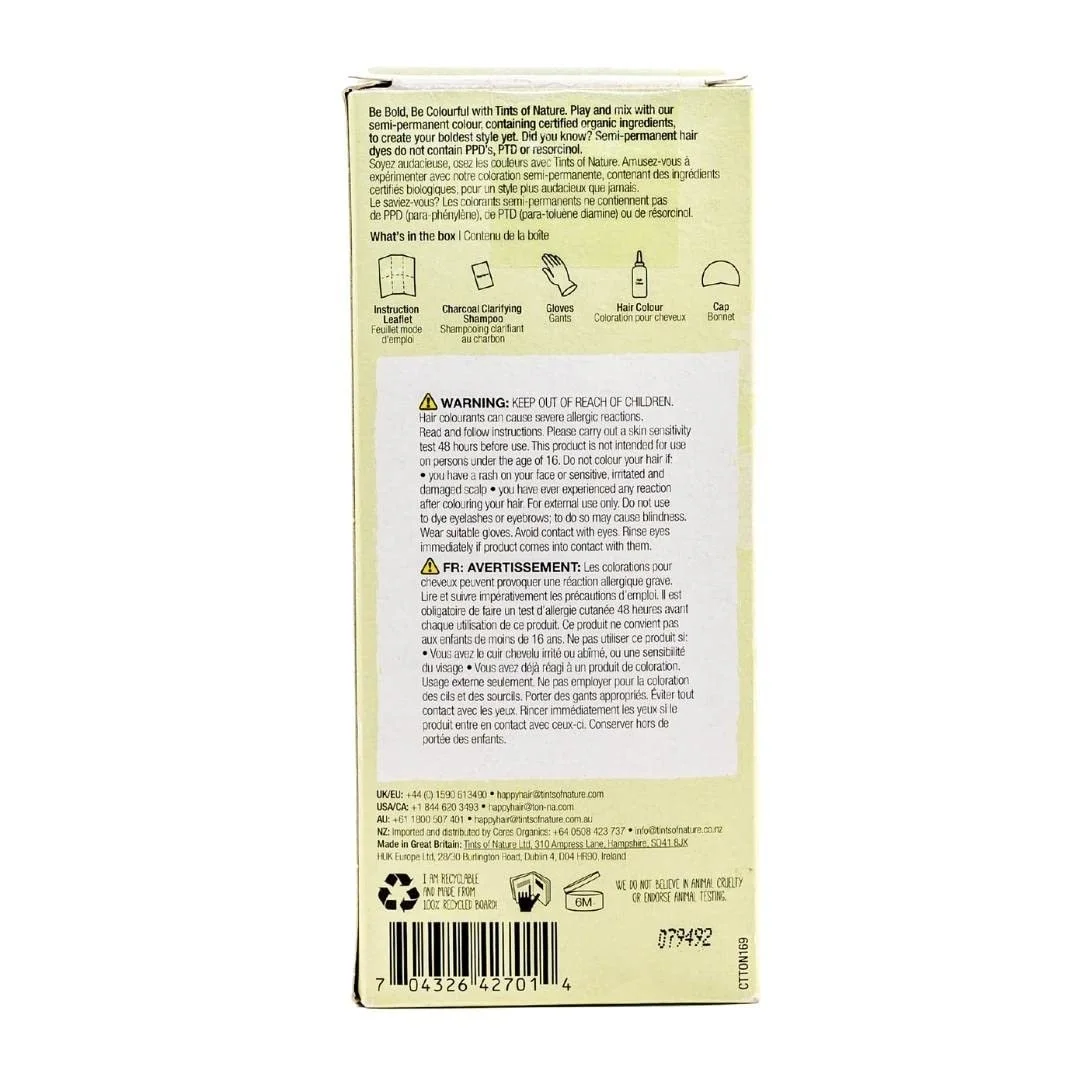 Полуперманентная краска для волос Зеленый Tints of Nature Bold Colour Зеленый, 70 мл, фото №3 Полуперманентная краска для волос Зеленый Tints of Nature Bold Colour Зеленый, 70 мл, фото №3