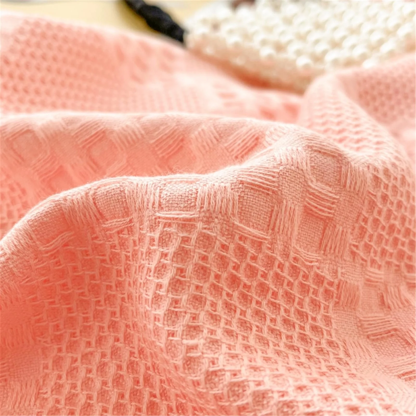 Покрывало Вафельный Hayisugal Хлопок Розовый, 200 x 230 см, фото №4 Покрывало Вафельный Hayisugal Хлопок Розовый, 200 x 230 см, фото №4