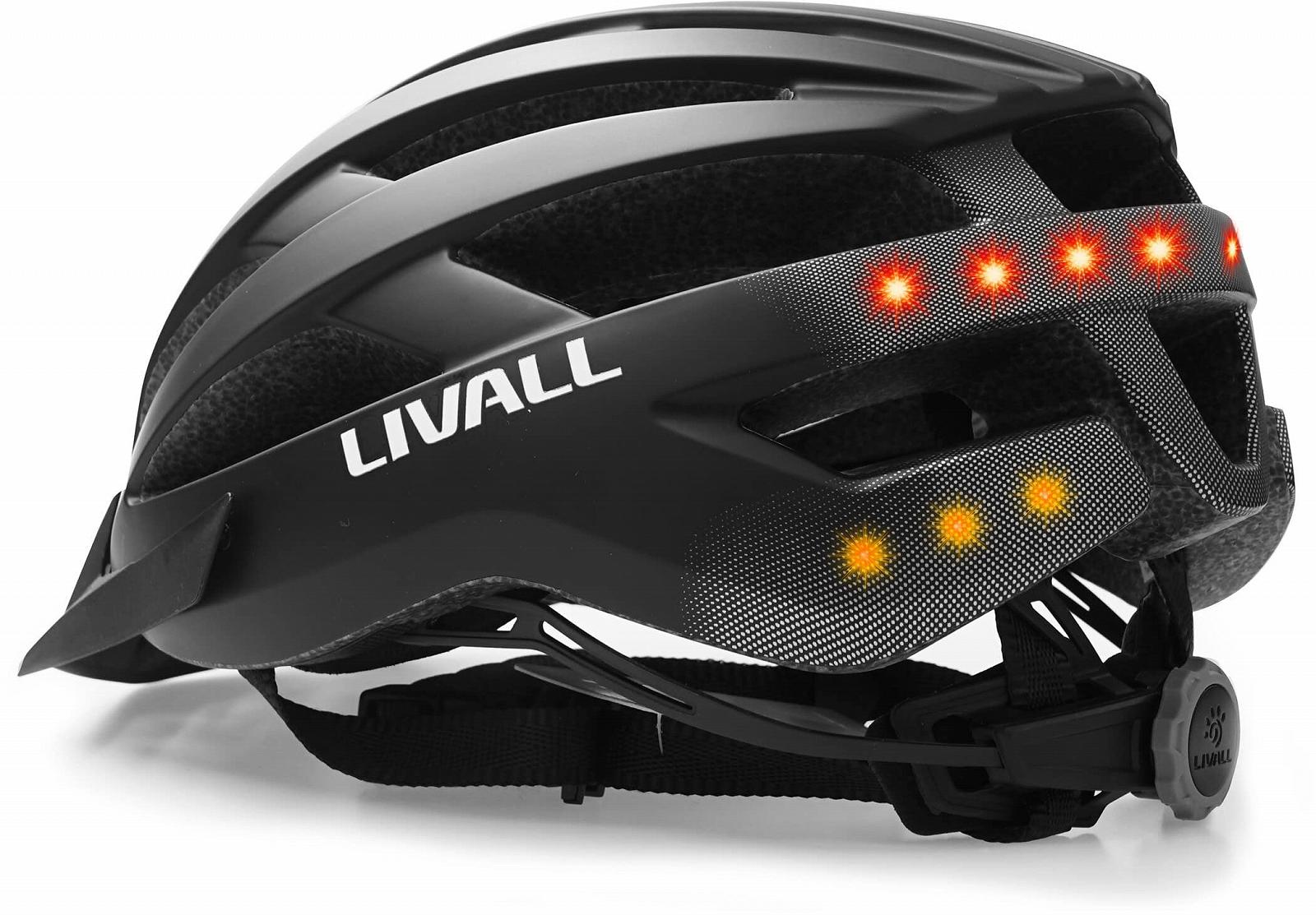 Шолом Велосипедний Smart Livall MT1 Neo з LED підсвічуванням, системою SOS, мультимедійним блоком та hands-free, фото №2