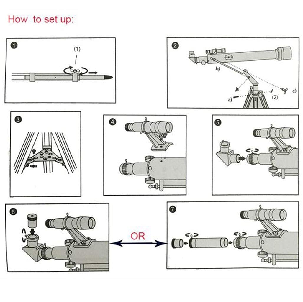Телескоп Opes Ace F90060 Zoom Rifle Scope з портативним штативом, фото №6