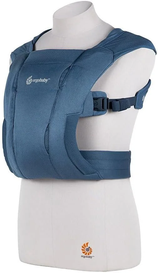 Дитяча переносна сумка Ergobaby Embrace Soft Air Mesh до 12 кг Синій, фото №5